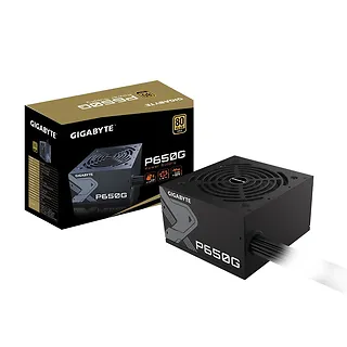 Gigabyte Zasilacz GP-P650G GOLD PFC 120mm hydraulic fan ATX