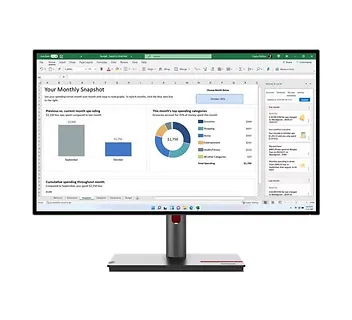 Lenovo Monitor 27 cali ThinkVision P27q-30 WLED LCD 63A2GAT1EU