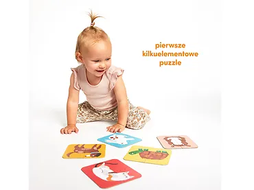 CzuCzu Nasi przyjaciele Puzzle na cztery 93150 2+