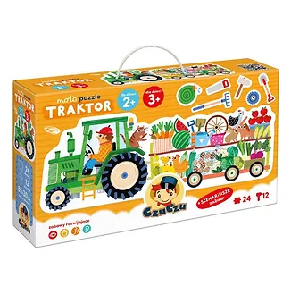 CzuCzu Moto puzzle - Traktor