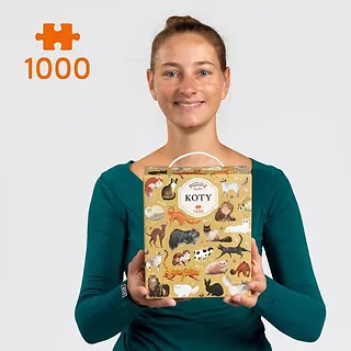 CzuCzu Puzzle Puzzlove Koty 1000 elementów