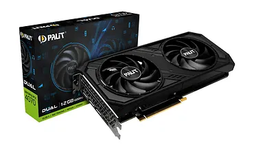 Palit Karta graficzna RTX 4070 DUAL 12GB GDDR6 192bit 3DP