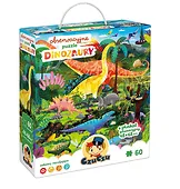 CzuCzu Puzzle obserwacyjne - Dinozaury