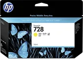 HP Inc. HP Ink 728 130ml Yellow F9J65A