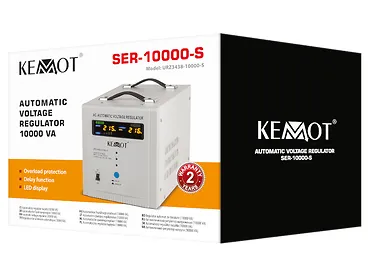 Automatyczny stabilizator napięcia KEMOT SER-10000-S