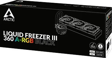 Chłodzenie wodne Arctic Liquid Freezer III 360 A-RGB Black (ACFRE00144A)