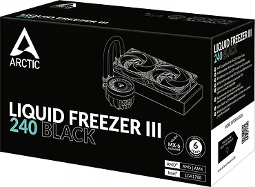 Chłodzenie wodne Arctic Liquid Freezer III 240 Black (ACFRE00134A)