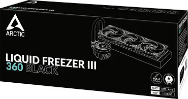 Chłodzenie wodne Arctic Liquid Freezer III 360 Black (ACFRE00136A)