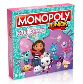 Winning Moves Gra Monopoly JUNIOR Koci Domek Gabi