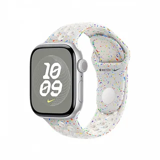 Apple Pasek sportowy Nike w kolorze czystej platyny do koperty 40 mm - rozmiar S/M