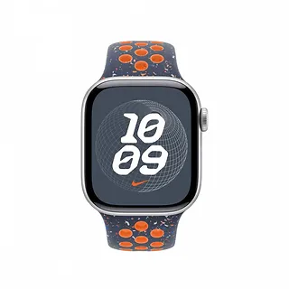 Apple Pasek sportowy Nike w kolorze błękitnego płomienia do koperty 40 mm - rozmiar S/M