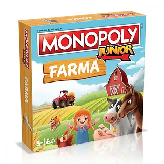 Winning Moves Gra Monopoly Junior Farma