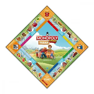 Winning Moves Gra Monopoly Junior Farma