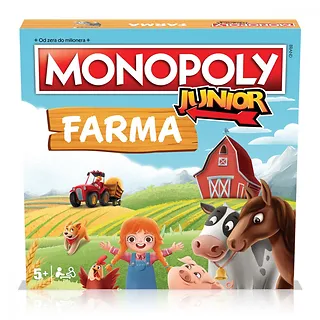 Winning Moves Gra Monopoly Junior Farma