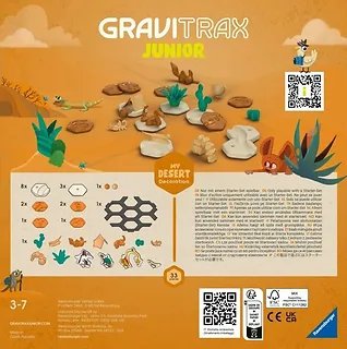 Ravensburger Polska Gravitrax Junior Zestaw Uzupełniający Pustynia