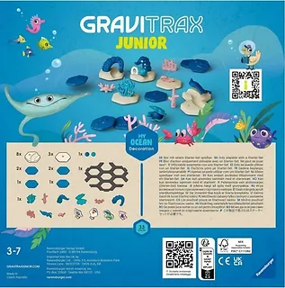 Ravensburger Polska Gravitrax Junior Zestaw Uzupełniający Ocean