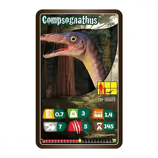 Winning Moves Gra Top Trumps Dinozaury