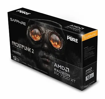 Sapphire Technology Karta graficzna Radeon RX 7700 XT FROSTPUNK 2 12GB GDDR6 192bit 2DP