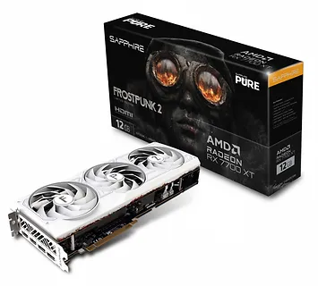 Sapphire Technology Karta graficzna Radeon RX 7700 XT FROSTPUNK 2 12GB GDDR6 192bit 2DP