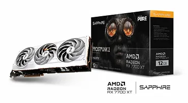 Sapphire Technology Karta graficzna Radeon RX 7700 XT FROSTPUNK 2 12GB GDDR6 192bit 2DP