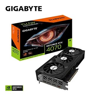 Gigabyte Karta graficzna GeForce RTX 4070 WINDFORCE OC V2 12GB GDDR6 192bit