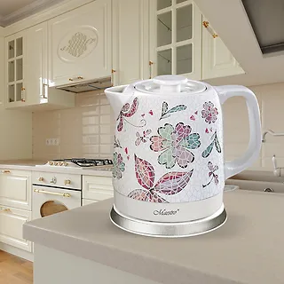 Ceramiczny czajnik elektryczny 1,5l  1500W  MR-068-FLOWERS