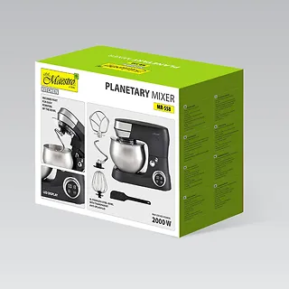 Robot planetarny z misą 5l,  2000W  MR-558