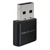 Qoltec Bezprzewodowy ultra szybki mini adapter NANO WiFi | Standard N | USB 2.0 | 300Mbps