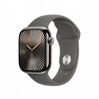 Apple Pasek sportowy w kolorze górskiej szarości do koperty 42 mm - rozmiar S/M