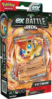 Pokemon TCG Karty Battle Deck Victini ex