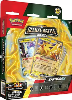 Pokemon TCG Karty Deluxe Battle Deck Zapdos ex