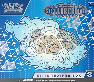 Pokemon TCG Karty Stellar Crown - Elite Trainer Box