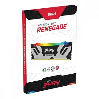 Kingston Pamięć DDR5 Fury Renegade RGB 64GB(2*32GB)/6400 CL32