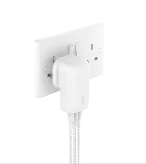 Belkin Ładowarka BOOSTCHARGE 67W USB-Cx3 PPS biała