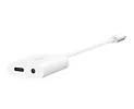 Belkin Adapter USB-C to 3.5 MM AUDIO + kabel USB-C biały