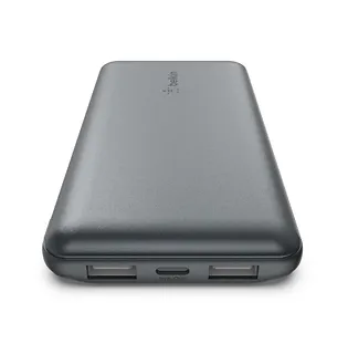 Belkin PowerBank 10 000mAh USB A i C 15W space gray