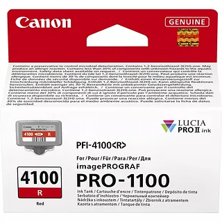 Canon Tusz PFI-4100 R Czerwony 6785C001