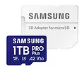 Samsung Karta microSD MB-MD1T0SA/WW 1TB PRO+ + adapter MB-MD1T0SA/EU