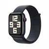 Apple Watch SE GPS + Cellular, koperta 44 mm z aluminium w kolorze północy, pasek sportowy w kolorze północy - rozmiar M/L