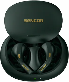 Sencor Słuchawki douszne bluetooth SEP 560BT GR, BT 5.3, czas 6h, 40mAh