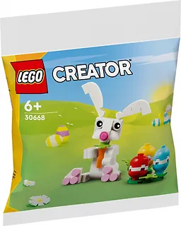 LEGO Klocki Creator 30668 Zajączek wielkanocny z kolorowymi pisankami