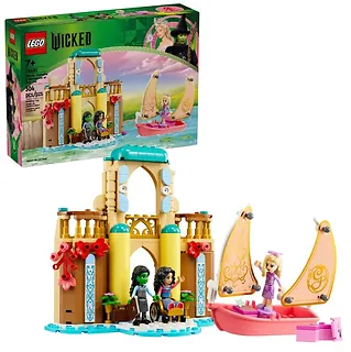 LEGO Klocki Wicked 75681 Glinda, Elphaba i Nessarose na Shiz University