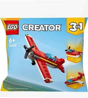 LEGO Klocki Creator 30669 Kultowy czerwony samolot