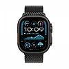 Apple Watch Ultra 2 GPS + Cellular, koperta 49 mm z tytanu w kolorze czarnym z bransoletą mediolańską S z tytanu w kolorze czarnym