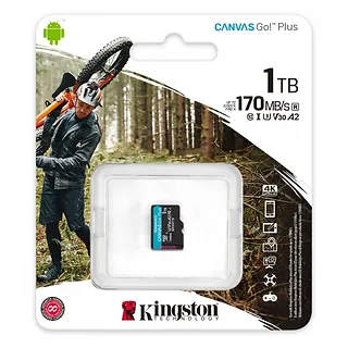 Kingston Karta pamięci microSD 1TB Canvas Go Plus 170/90MB/s