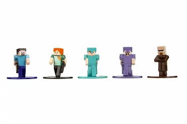 JADA TOYS Zestaw figurek Minecraft 18 pak wave 12