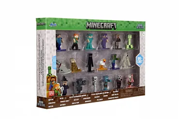 JADA TOYS Zestaw figurek Minecraft 18 pak wave 12