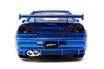 JADA TOYS Pojazd Fast & Furious 2002 Nissan Sky line blue 1:24