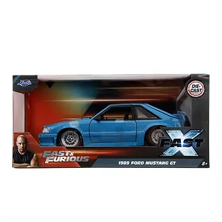 JADA TOYS Pojazd Fast & Furious 1989 Ford Mustang GT 1:24