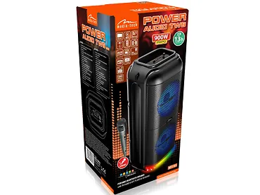 Przenośny głośnik Media-Tech BT POWER AUDIO MT3183 + mikforon karaoke / USB C